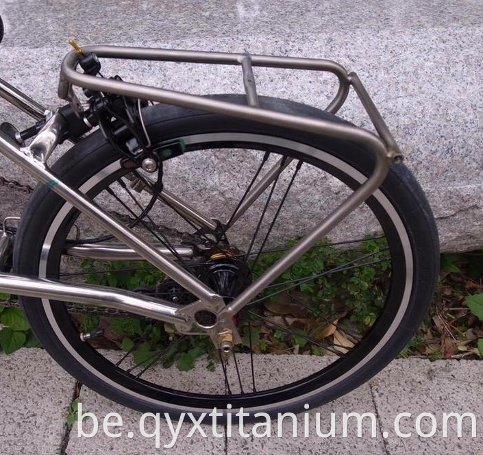 titanium rear rack